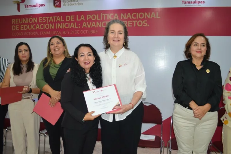 Abordan avances y retos de la Política Nacional de Educación Inicial en Tamaulipas