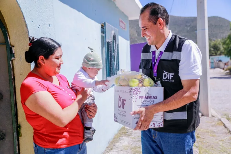 Entrega DIF Tamaulipas más de 67 mil dotaciones alimentarias en todo el estado