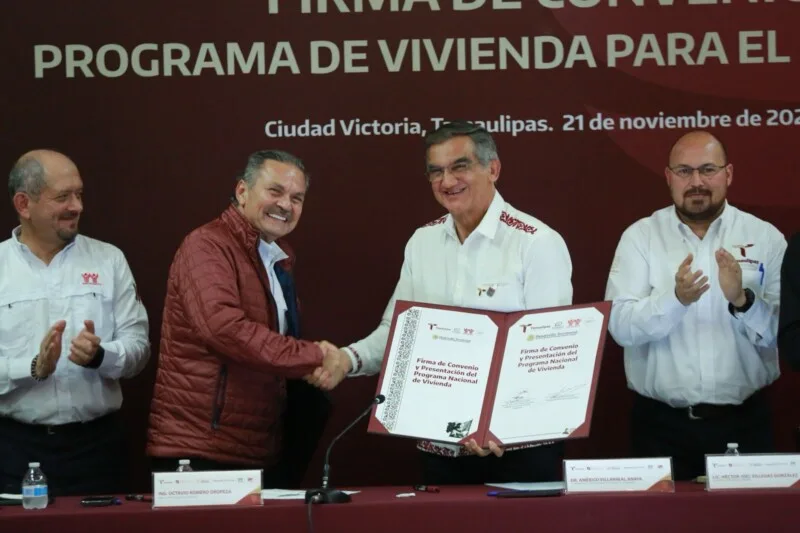 Inicia en Tamaulipas Programa de Vivienda para el Bienestar; se edificarán 43 mil casas y otorgarán 55 mil créditos