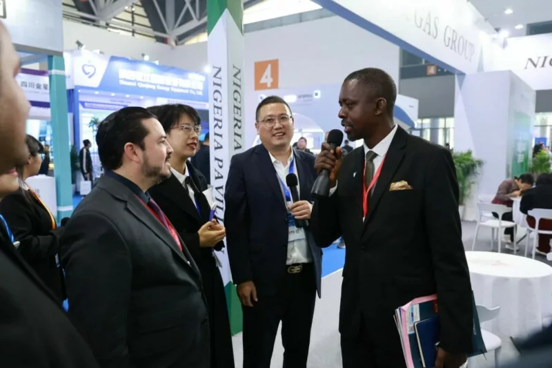 Presenta Tamaulipas stand de energía en el WOGE 2024