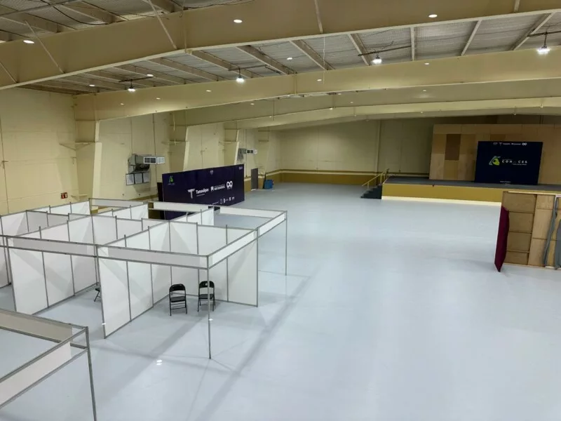 Rehabilita Obras Públicas Centro de Convenciones en Matamoros