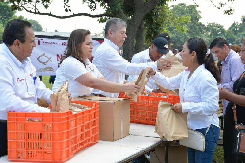 Programa Nutrimar-Común beneficia a 500 familias vulnerables de Altamira