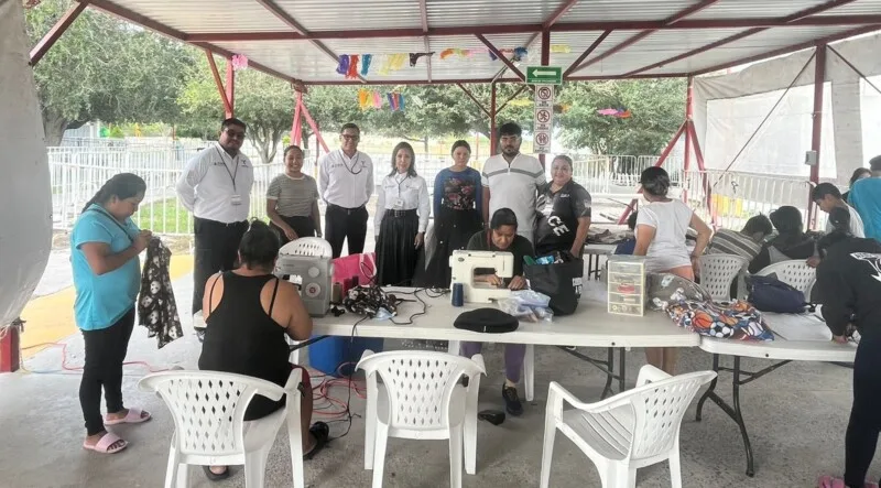 Capacita Instituto Tamaulipeco de Capacitación para el Empleo a migrantes en Reynosa y Matamoros