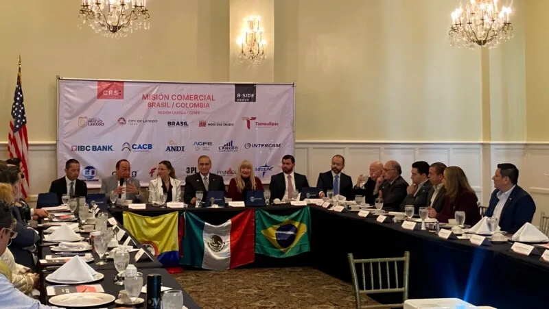 Refuerza Tamaulipas lazos comerciales con Brasil y Colombia