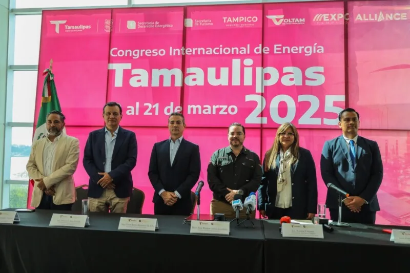 Será Tampico sede del Congreso Internacional de Energía Tamaulipas 2025