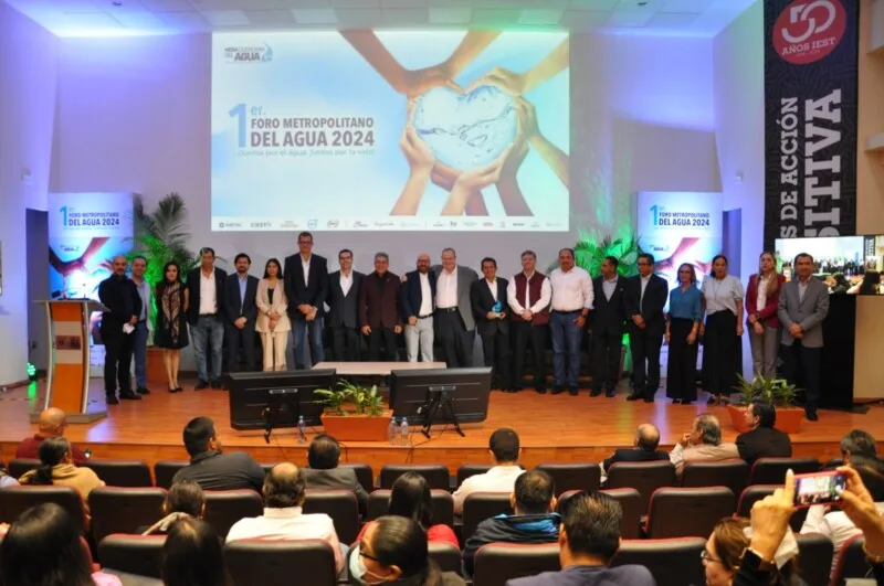 Participa secretario de Recursos Hidráulicos en 1er Foro Metropolitano del Agua 2024