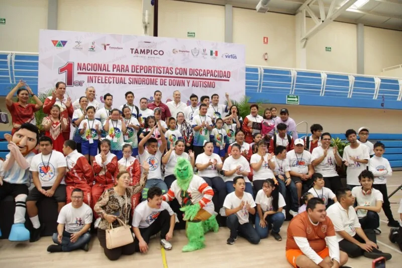 Inauguran Nacional para Deportistas con Discapacidad Intelectual, Síndrome de Down y Autismo