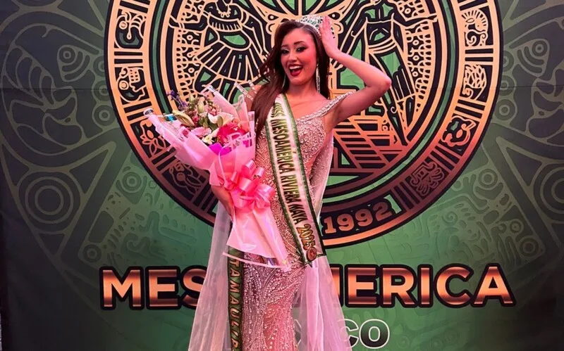 Estudiante de la UAT se corona como Miss Mesoamérica México 2025