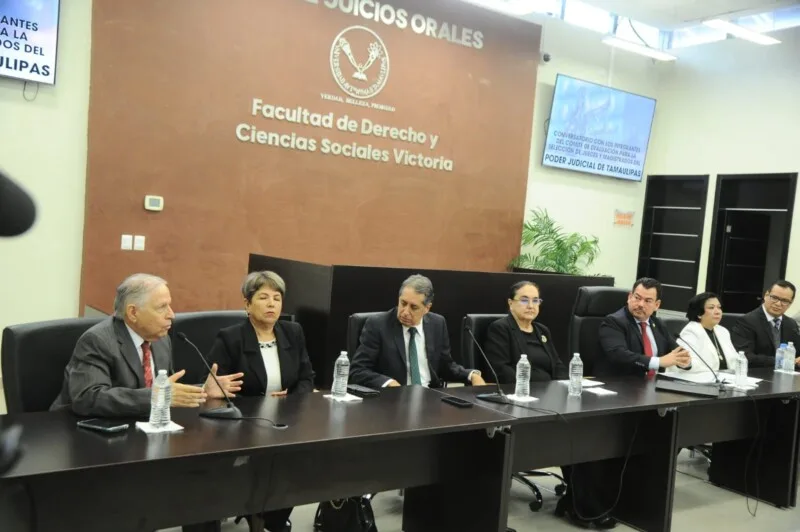 Invitan a profesionales del derecho a participar en histórica reforma del Poder Judicial de Tamaulipas