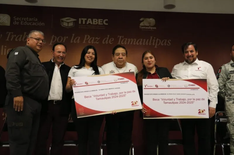 Inician SSPT y SET entrega de Becas “Voluntad y Trabajo, por la Paz de Tamaulipas” 2024-2025