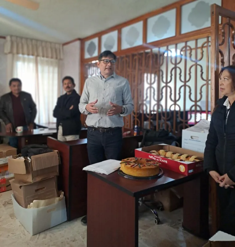 Emotivo encuentro de trabajo en el CREDE de Victoria