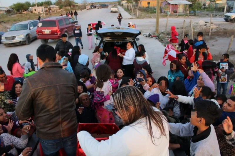CEDES Matamoros lleva convivencia de Día de Reyes a familias vulnerables