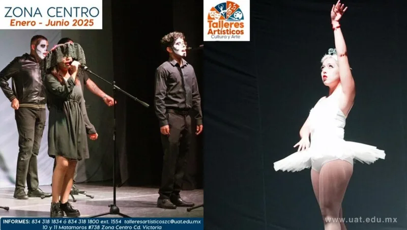 Abre la UAT inscripciones para los talleres artísticos en Victoria