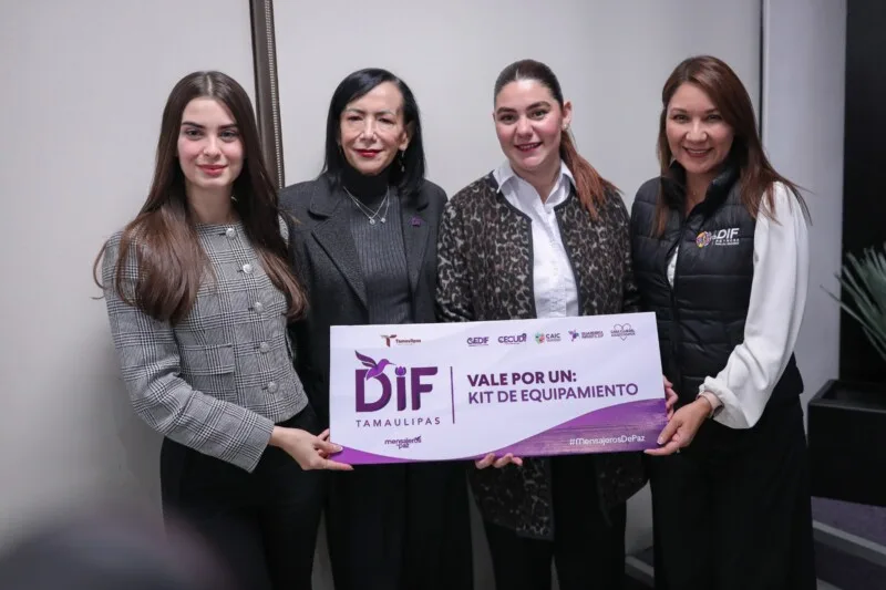 Entrega DIF Tamaulipas más de 9 mil apoyos para fortalecer la atención en los DIF municipales