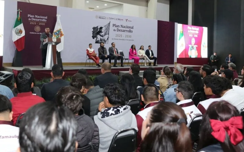 Realizan en Tamaulipas Foro de las Juventudes para elaborar el PND 2025-2030
