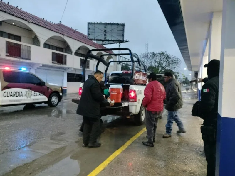 Aplica Guardia Estatal Plan Tamaulipas por onda gélida que azota en la entidad