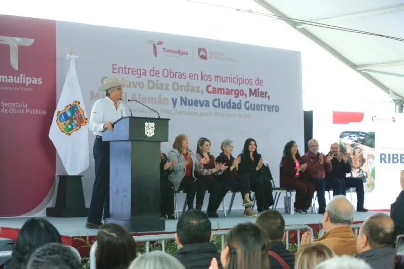 Impulsa Américo a los cinco municipios de La Ribereña con 243.6 MDP en obras