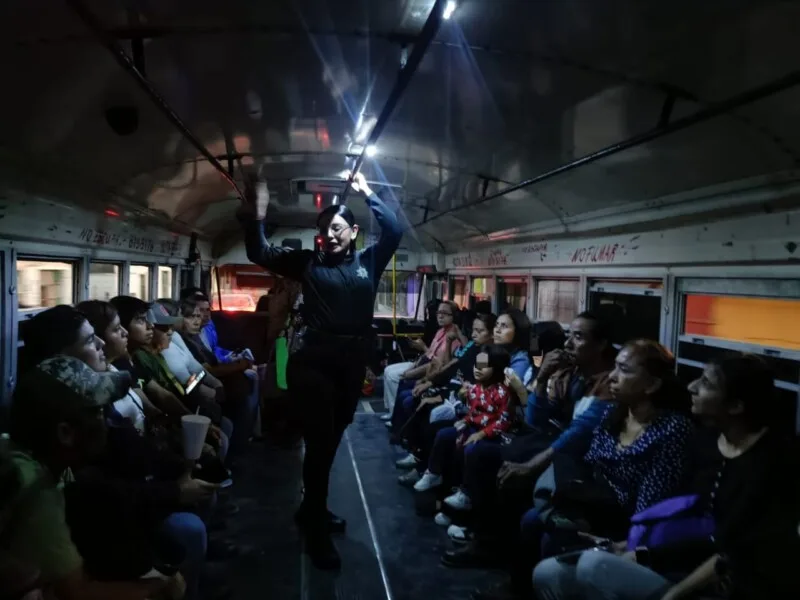 Aplica Guardia Estatal de Género operativo Ruta Segura en Matamoros