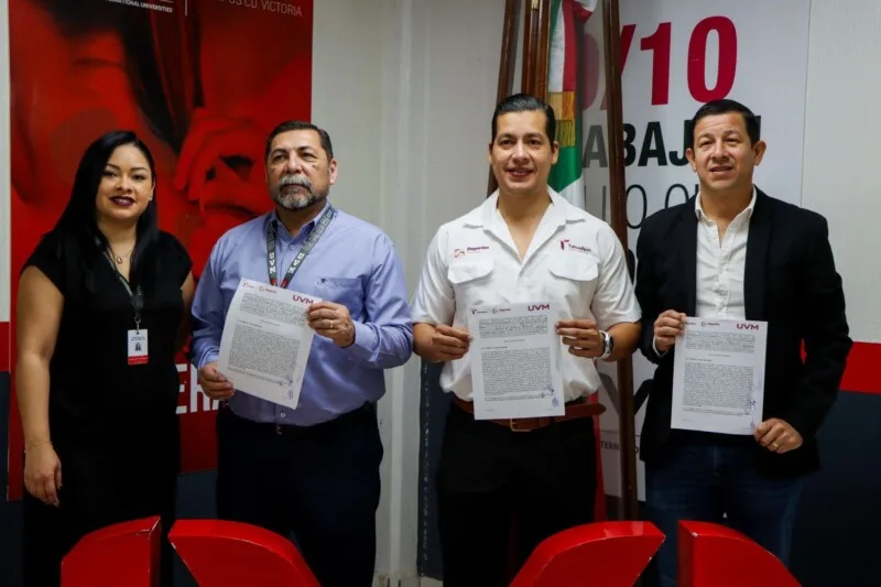 Firman convenio para fortalecer la educación de atletas tamaulipecos