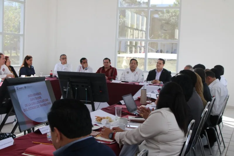 Reafirma SSPT colaboración con representantes del Poder Legislativo para fortalecer la seguridad