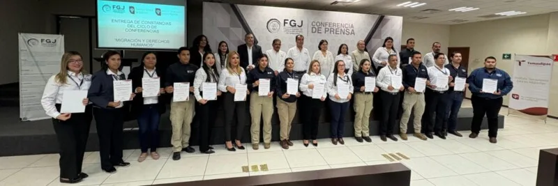 Entrega ITM 3 mil constancias de capacitación a servidores públicos de la FGJ