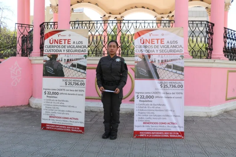 Fortalece SSPT convocatoria para el reclutamiento de custodios penitenciarios