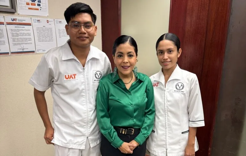 Estudiantes de la UAT exponen proyecto de innovación en salud en congreso internacional
