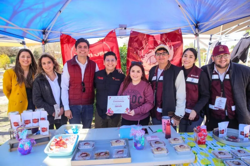 Realiza Injuve Mercado Tamaulipas en apoyo al emprendimiento joven en Nuevo Laredo