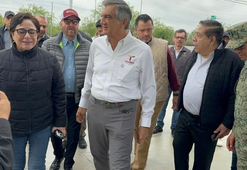 Evalúan Federación y Estado daños en Reynosa