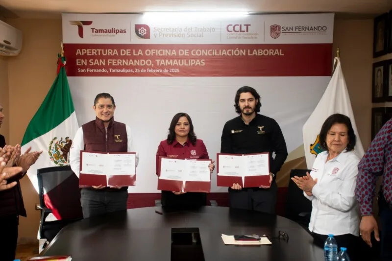 Inauguran en San Fernando primera Oficina de Conciliación Laboral