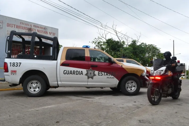Mantiene Guardia Estatal Operativo Escuela Segura en Tamaulipas
