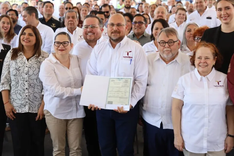 Avanza Tamaulipas en modernización de servicios públicos con entrega de cajeros expendedores de actas