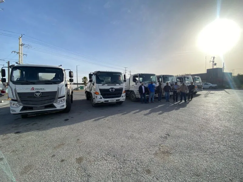 Refuerza Secretaría de Recursos Hidráulicos combate a incendios en Ciudad Mante con pipas