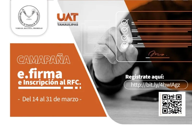 Invita la UAT a la campaña de e.Firma y de inscripción al RFC