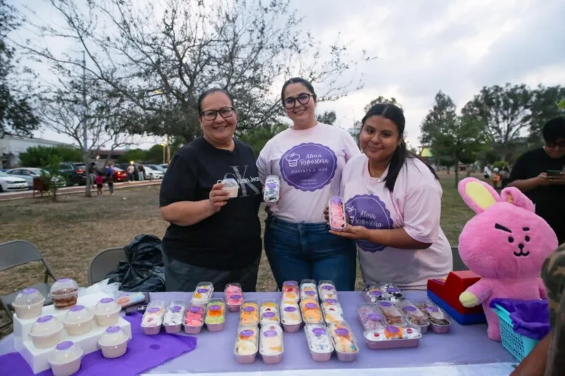 Realiza Injuve Mercado Tamaulipas en apoyo a la juventud emprendedora de Matamoros