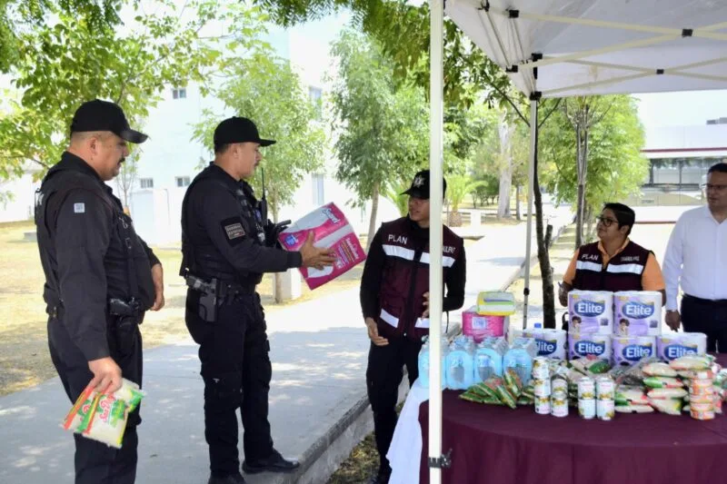 Se suma SSPT con donativos para población afectada por inundaciones en la frontera