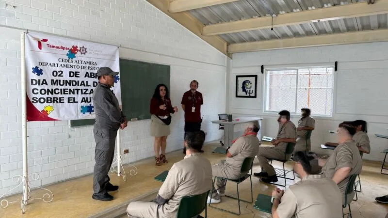 Concientizan a PPLs de CEDES Altamira sobre Trastornos del Espectro Autista