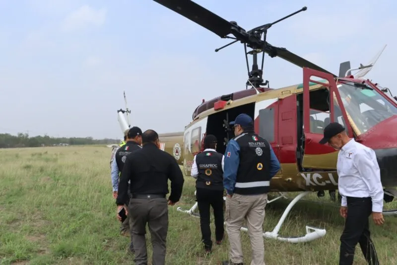 Resultado de la coordinación de los tres niveles de gobierno se rescató a cerca de 2 mil personas afectadas por las intensas lluvias en Tamaulipas