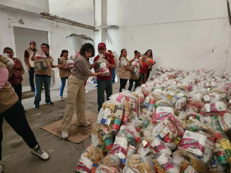 Entregan Estado y Federación, más de 16 mil apoyos a damnificados en Reynosa