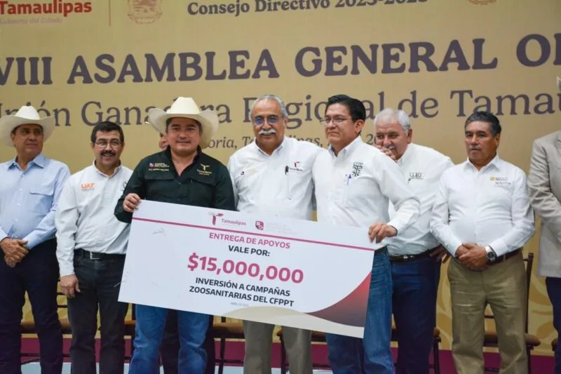 Asigna Gobierno de Tamaulipas 49 millones al sector ganadero