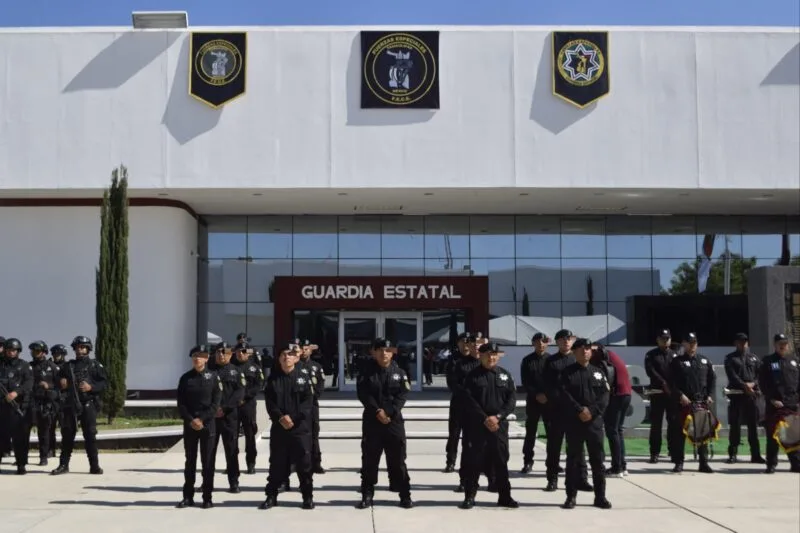 Recibe SSPT a integrantes del octavo escalón del Curso de Fuerzas Especiales de la Guardia Estatal