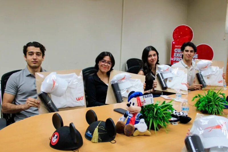Seleccionan a estudiantes de la UAT en programa internacional de Disney
