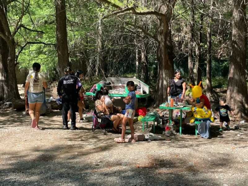 Mantiene Guardia Estatal de Género proximidad en áreas naturales, turísticas y comerciales de Ciudad Victoria