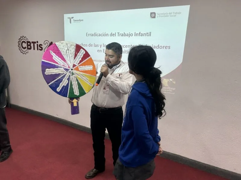 Protege Secretaría del Trabajo y Previsión Social los derechos laborales de adolescentes