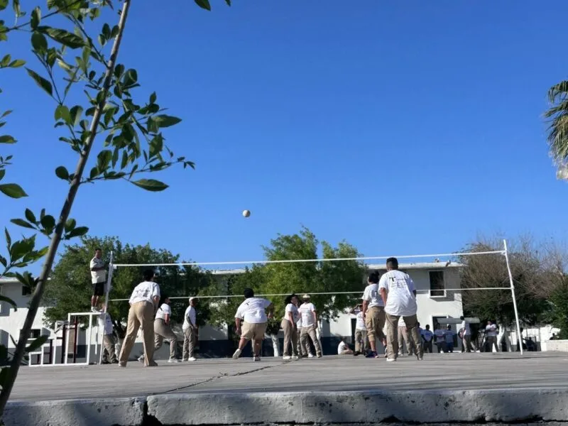 Fortalece CEDES Reynosa estrategia de reinserción social a través del deporte y la convivencia