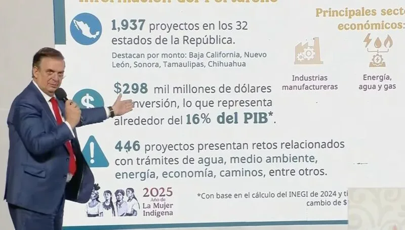 Tamaulipas, de los estados con más proyectos de inversión en el país: Ebrard