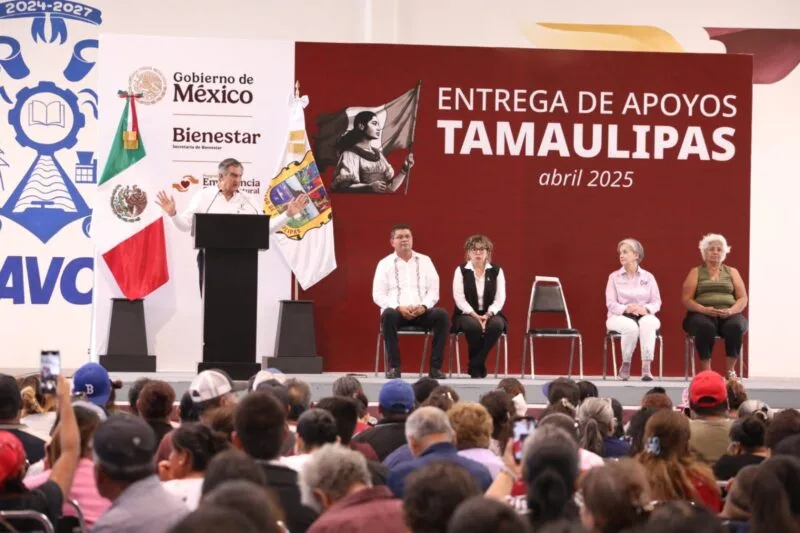 Apoyos a familias afectadas por lluvias en Tamaulipas, refleja gobierno humanista de Claudia Sheinbaum: Américo