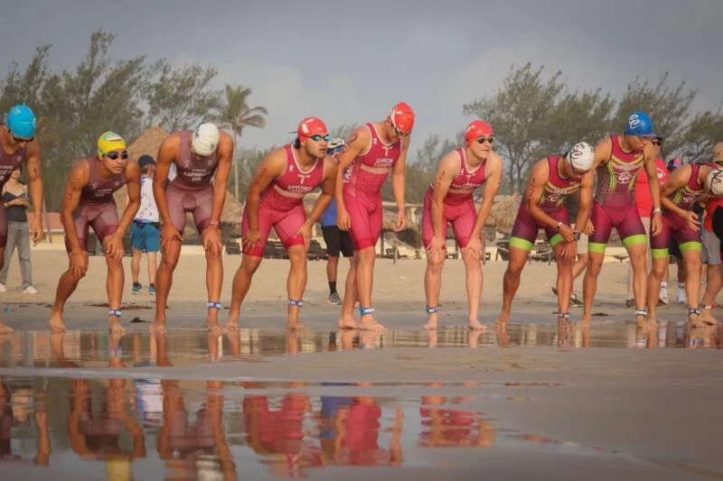 Tamaulipas brilla en el Macro Regional de Triatlón: consiguen 28 boletos a la Olimpiada Nacional