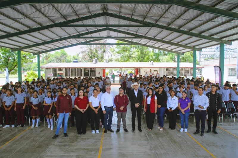 Injuve Tamaulipas lleva campaña “Piénsalo Dos Veces” al poblado “El Barretal” del municipio de Padilla