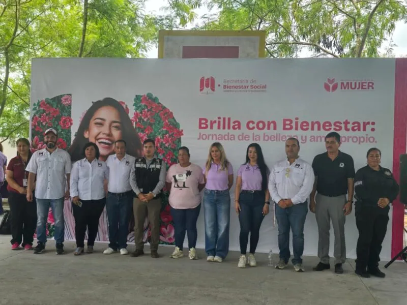 Participa Guardia Estatal de Género en jornada “Brilla con Bienestar”